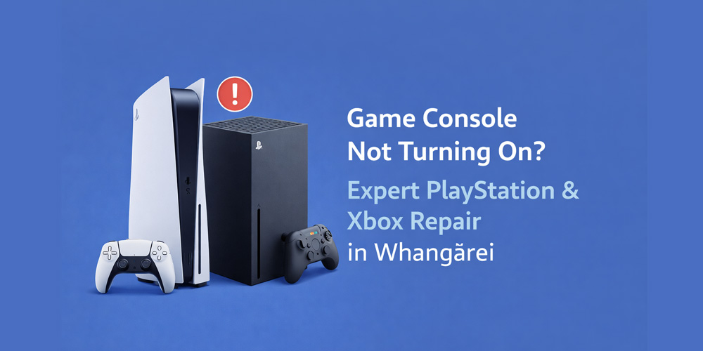 PlayStation and Xbox game console repair services near Whangarei